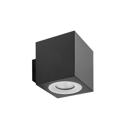 Brumberg Leuchten - Decken-/Wandleuchte Wand-Anbaumodul quadr. 45211560 schwarz/weiß