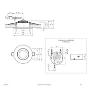 EVN Lichttechnik - Downlight/Strahler/Flutlicht LED-Deckenleuchte PC20D91127 DALI