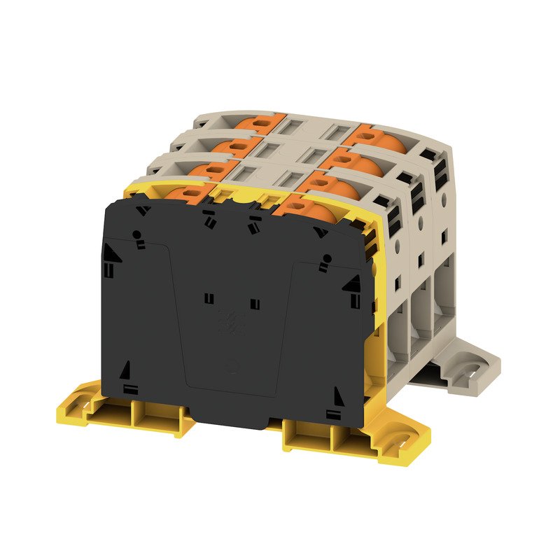 Weidmüller - Durchgangs-Reihenklemme Klemme A2C 95/120 3FT-FE-DM PUSH IN, 95 mm² − 1 Stück