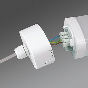 Regiolux - Decken-/Wandleuchte LED-Feuchtraumleuchte pirola- #50122016600 4000K DALI