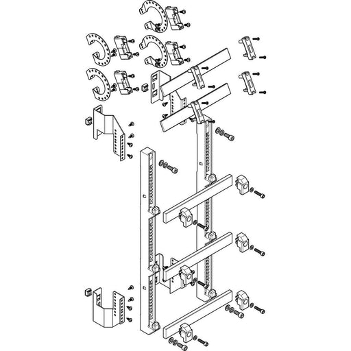 ABN - Verteilerfeld für Installationsverteiler Sammelschienen-Modul MTSC17965 tief 1FB/7RE