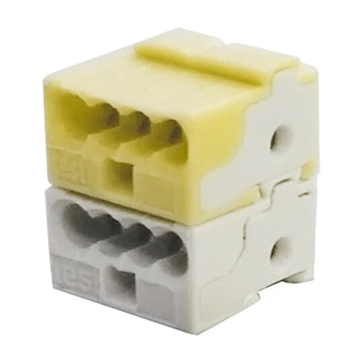 Busch-Jaeger - Bussystem-Anschluss-/Abzweigklemme Anschlußklemme 6183-101 ge/ws
