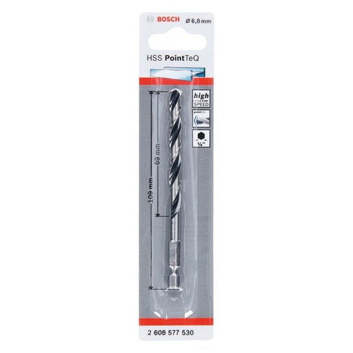 Bosch - Bohrer HSS PointTeQ 2608577530 Sechskantbohrer 6,8