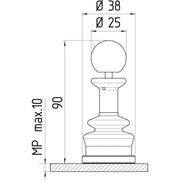 Schmersal - Installationsschalter Kreuzschalter WKSC321