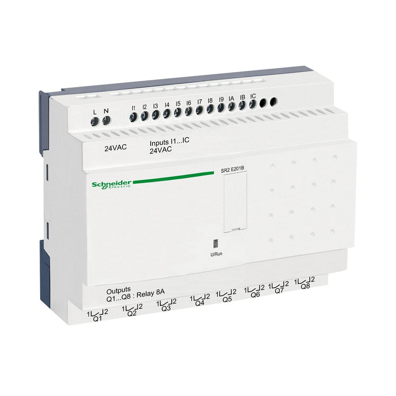 Schneider Electric - Logikmodul Zelio Logic SR2-E201B 20 E/A 24VAC