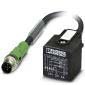 Phoenix Contact - Konfektioniertes Sensor-Aktor-Kabel Sensor-/Aktor-Kabel SAC-5P-MS #1435043 5-pol.RAL9005 0,6m