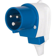 Berker - CEE-Stecker (IEC 60309) CEE-Winkelstecker 3-polig 578101 16A Verbind.systeme