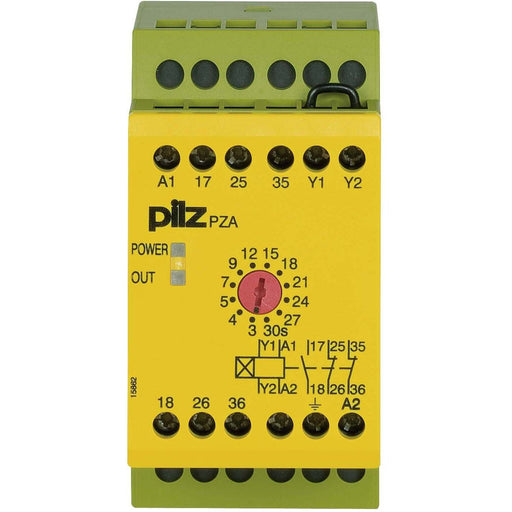 Pilz - Zeitrelais Zeitrelais anprechverz. PZA 30 #774040 230VAC 1n/o 2 n/c