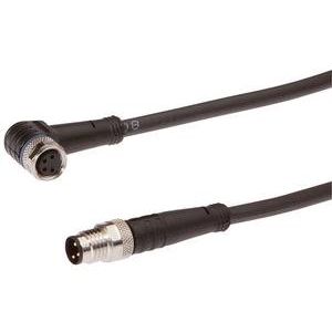 Ipf Electronic - Konfektioniertes Sensor-Aktor-Kabel Verbindungsleitung, 5m, M8 VK50E054 Dose 4polig