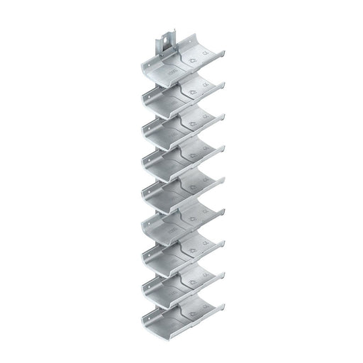 Niedax - Rohr-/Kabelhalter für Kabeltragsystem Kabeltragwannensystem KWS 9 F 9-fach