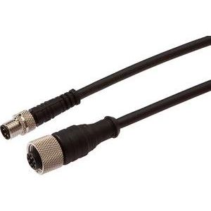 Ipf Electronic - Konfektioniertes Sensor-Aktor-Kabel Verbindungsleitung, 1m, VK100F65 M12 Dose 4polig