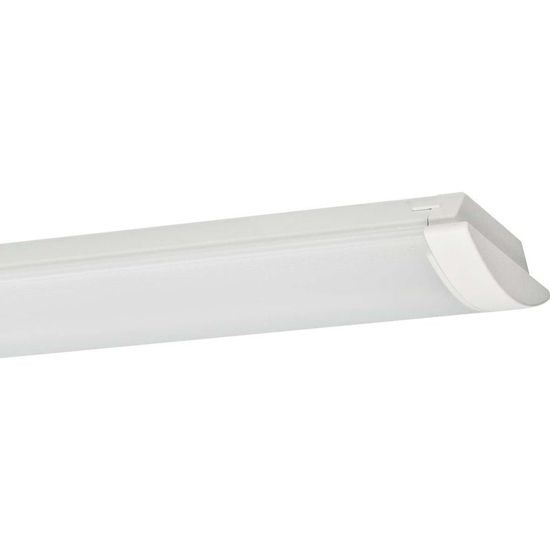 Ridi-Leuchten - Decken-/Wandleuchte LED-Wannenleuchte WL-R2X115/30ND-P-SET halbrund prism.Wanne