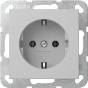 Gira - Steckdose o.Kr. 4466015 Grau