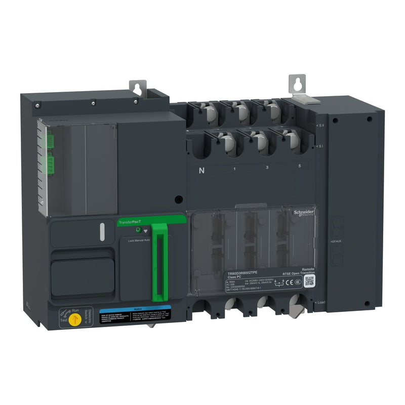 Schneider Electric - Lastschalter Tr80, 800A 3P TR80D3R8002TPE Ferngesteuert 230V