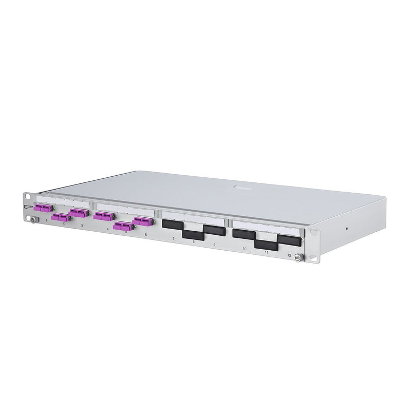 Metz Connect - Patchpanel LWL LWL-Patchfeld OpDAT PA 150227BB06-E 6xSC-D OM4 bestückt