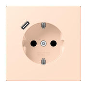 Jung - Steckdose SCHUKO Steckdose LC 1520-18C 228 rose pale (32091)