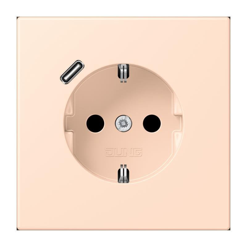 Jung - Steckdose SCHUKO Steckdose LC 1520-18C 228 rose pale (32091)