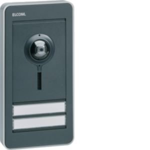 Elcom - Klingeltableau für Türkommunikation Außenstation für VideoSet RER613Y AP 2 Teiln.2D anth
