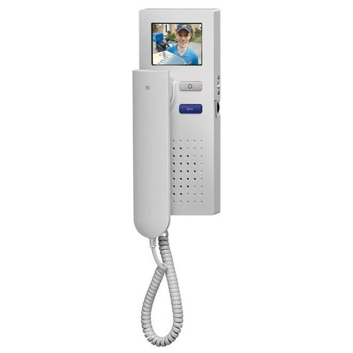 TCS Tür Control - Innenstation für Türkommunikation Video-Objektiv color IVH3222-0140 Innenstation weiß − 1 Stück