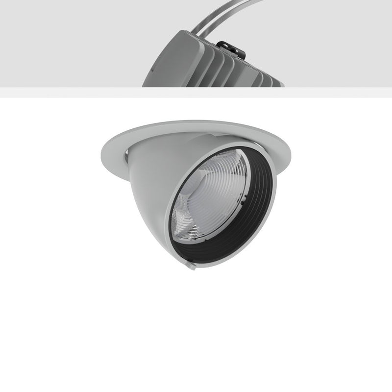 RZB - Downlight/Strahler/Flutlicht LED-Einbaustrahler 911596.004.2 927, silber