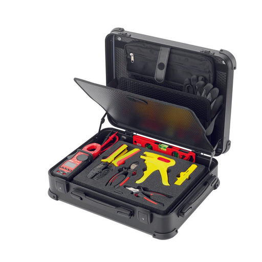Cimco Werkzeuge - Werkzeugset Hybrid Koffer/Rucksack 173020 CIMPACK Solar 14tlg