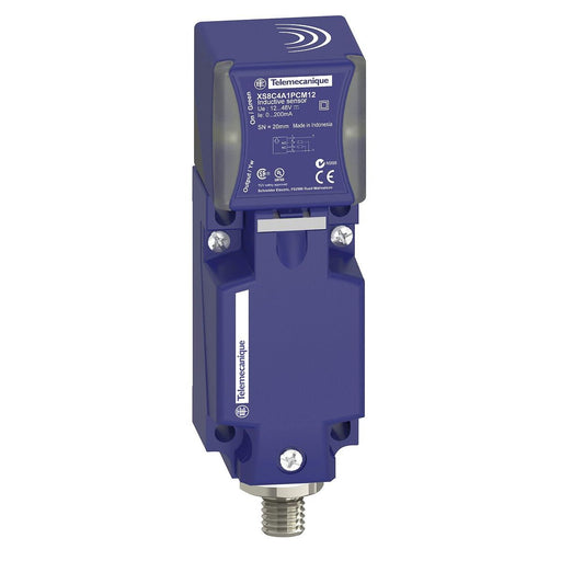 TMSS - Induktiver Näherungsschalter XS8C4A1PCM12 ind., 12-48VDC, M12