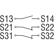 Schmersal - Magnetischer Näherungsschalter Sicherheits-Sensor BNS 16-12zD − 1 Stück
