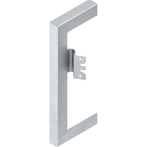 Niedax - Wandanschlussblende für Geräteeinbaukanal GK-Wandabschlussblende DWBL 170T100 W links 211x100mm