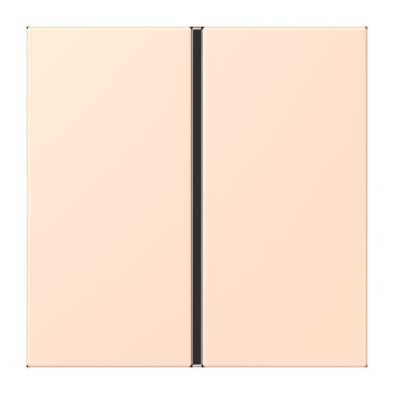 Jung - Abdeckung/Bedienelement für Installationsschalterprogramme Tastensatz 1fach LC 401 TSA 228 rose pale