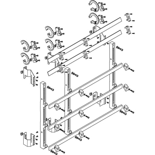 ABN - Verteilerfeld für Installationsverteiler Sammelschienen-Modul MTSC37965 tief 3FB/7RE