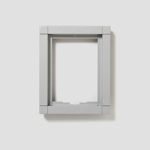 Siedle&Söhne - Montageelement für Türstation Kombirahmen KR 611-1/1-0 SM sil/met