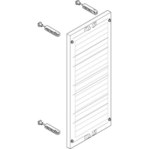 ABN - Verteilerfeld für Installationsverteiler ESPRO-Modul MT14695 tief BxH:250x600mm