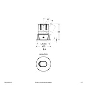 EVN Lichttechnik - Downlight/Strahler/Flutlicht LED-Einbauleuchte modular F08RXXXM0627L38P Konfigurationstype