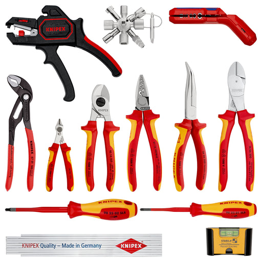 Knipex - Werkzeugset Erweiterungs-Set Elektro 00 20 90 V02 13-teilig