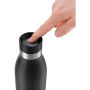 Emsa - Zubehör/Ersatzteile für Kleingeräte Trinkflasche BLUDROP basic sw 0,5L basic black