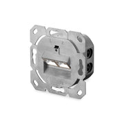 DIGITUS - Kommunikationsanschlussdose Kupfer Datendose 2f. Kat.6 DN-9006-N RAL 9010