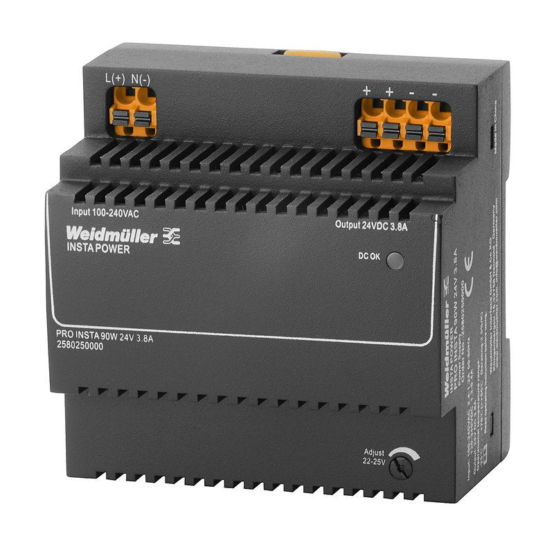 Weidmüller - Gleichstromversorgung Stromversorgungen PROINSTA90W24V3.8A