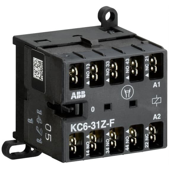 ABB Stotz S&J - Hilfsschütz, Relais Kleinhilfsschütz KC6-31Z-F-01 24V DC