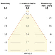 EVN Lichttechnik - Downlight/Strahler/Flutlicht LED-Downlight L44N101625 CCT