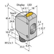Turck - Optischer Abstandssensor Opto-Sensor Q4XFKLAF110-Q8 Laserdistanzsensor