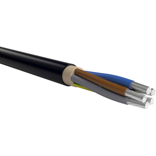 Klimaprime - Energiekabel >= 1 kV, für feste Verlegung NAYY-J 5x50 RM Eca S NAYY-J 5x50 RM Eca Alu-Erdkabel