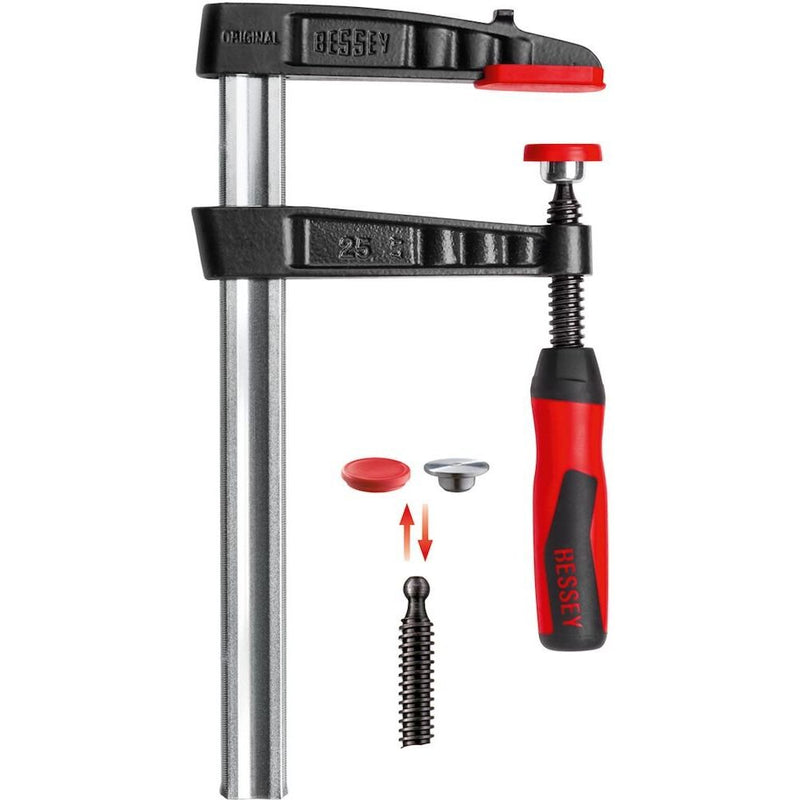BESSEY - Schraubzwinge Temperguss-Schraubzwinge TG25-2K