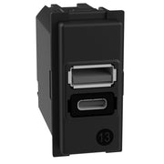 Legrand (BT) - USB-Spannungsversorgung USB-Ladesteckdose K4191AC 1-modulige