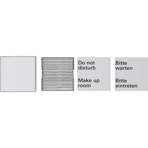 Gira - Beleuchtungseinsatz für Installationsschalterprogramme LED-Leuchten Set 821300 Haube Lam.Folie