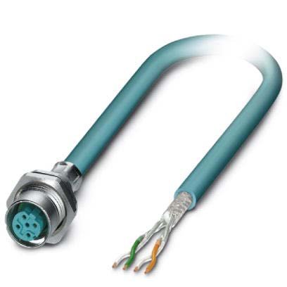 Phoenix Contact - Patchkabel Kupfer Industrie Netzwerkkabel VS-M12FSBP-O#1405866
