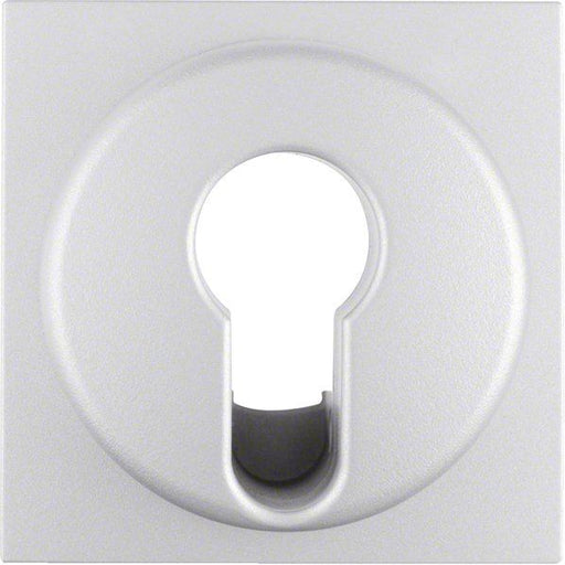 Berker - Abdeckung/Bedienelement für Installationsschalterprogramme Zentralstück alu matt 15071404 f.Schl.schal.-tast