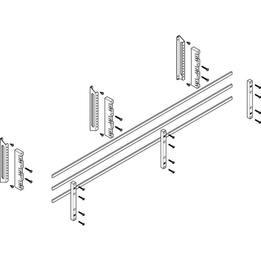 ABN - Verteilerfeld für Installationsverteiler Sammelschienen-Modul MTSC42613 tief 4FB/2RE