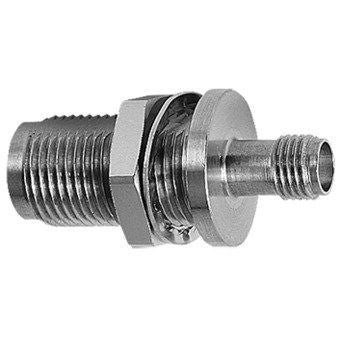 Telegärtner - Koax-Kupplung Adapter TNC-SMA (F-F) 100023868 50Ohm m.Flan. 18GHz − 5 Stück