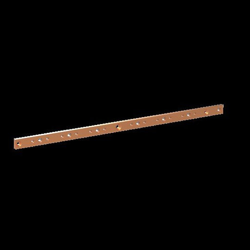 Striebel&John - Sammelschiene Kupferschiene montiert ZXM2522 30x10mm, L:774mm