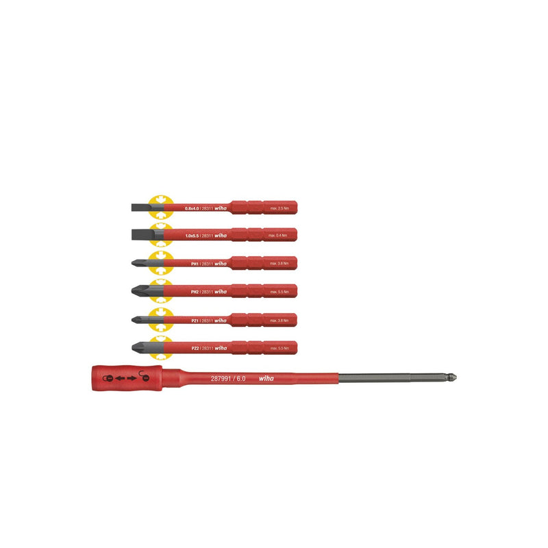 Wiha - Bit-Set slimTorque Kit 2879 B7 Bits 7tlg